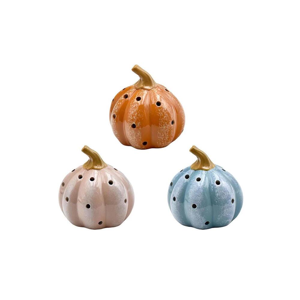 Temp-tations 3-Pack Illuminated Mini Sit Abouts Thanks & Giving